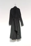 marc le bihan 2150 tie shirt dress black noir